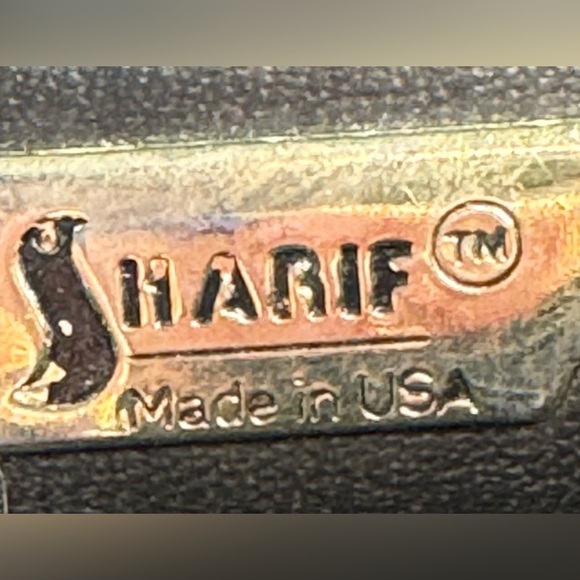 Sharif Vintage Made in USA Snakeskin Embossed Shoulder Bag - Picture 5 of 11